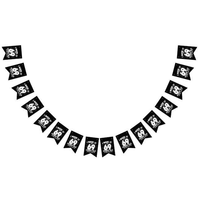 Banderines Cita de cumpleaños número 69 graciosa Sarcástica d (Todo)