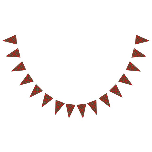 Banderines Clan Drummond Tartán (Todo)