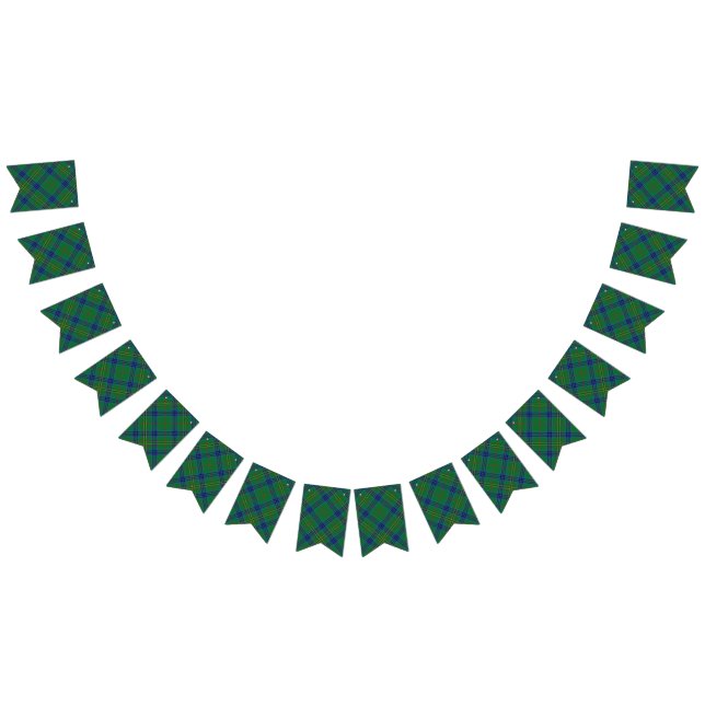 Banderines Clan escocés Kennedy Tartan (Todo)