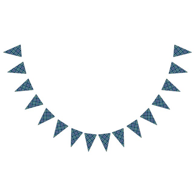 Banderines Clan escocés MacCrimmon Tartán (Todo)