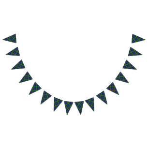 Banderines Clan escocés MacEwen Tartan