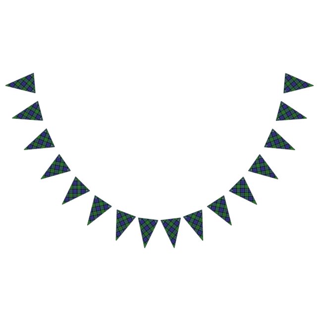 Banderines Clan escocés MacEwen Tartan (Todo)