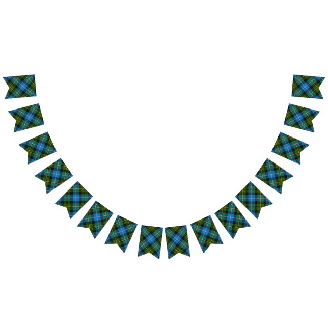 Banderines Clan escocés MacNeil Tartan (Todo)