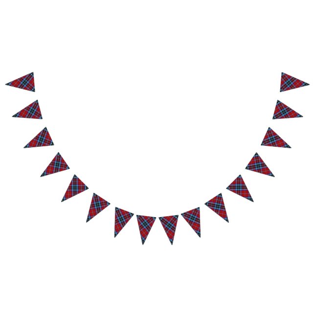 Banderines Clan escocés MacTavish Tartán (Todo)