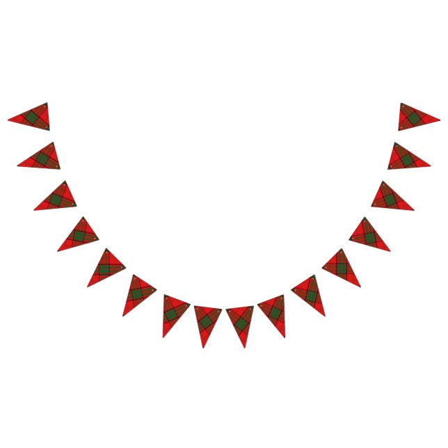 Banderines Clan escocés Maxwell Tartan (Todo)