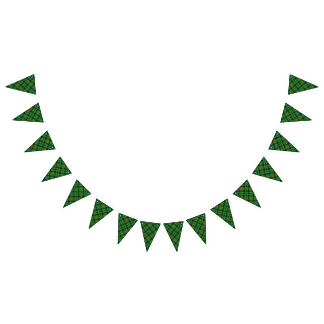 Banderines Clan escocés Urquhart Tartán (Todo)