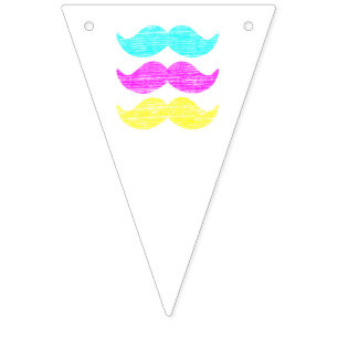 Banderines CMY Mustaches