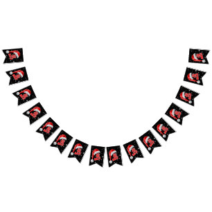 Banderines Colección de nieve de Deck The Halls Bunting Banne