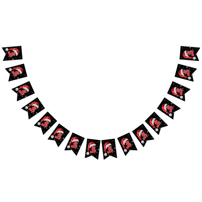 Banderines Colección de nieve de Deck The Halls Bunting Banne (Todo)