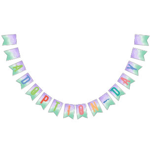 Banderines Colección del fiesta de la adopción