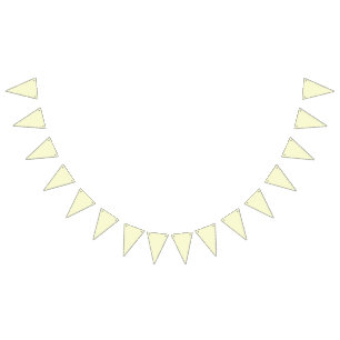 Banderines color claro amarillo dorado