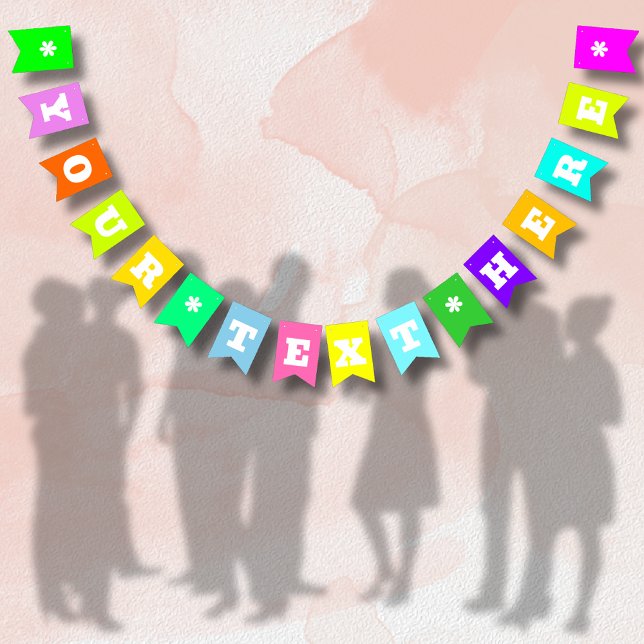 Banderines Color sólido mezcla de neón | Personalizado (Subido por el creador)