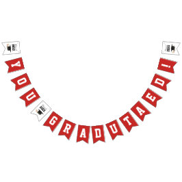 Banderines Colores escolares personalizados que graduaste cla