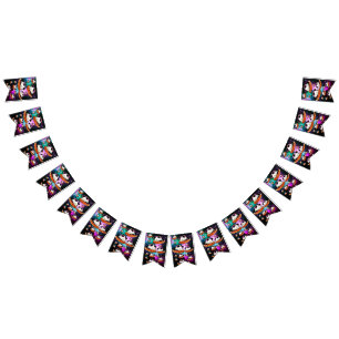 Banderines Conejillo de Indias divertido del espacio