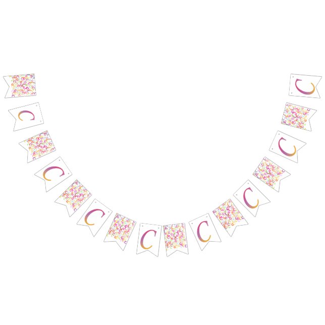 Banderines Confeti de Letras "C" (Todo)