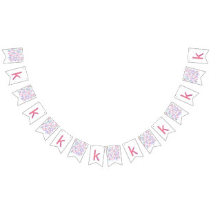 Banderines Confeti de Letras "K"