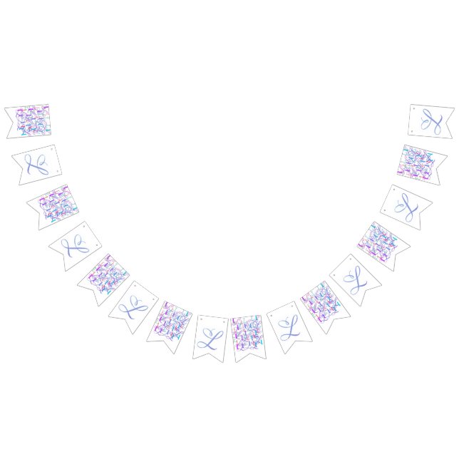 Banderines Confeti de Letras "L" (Todo)