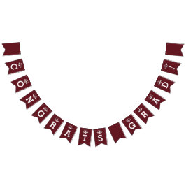 Banderines Congratos de graduación de la Facultad de Derecho