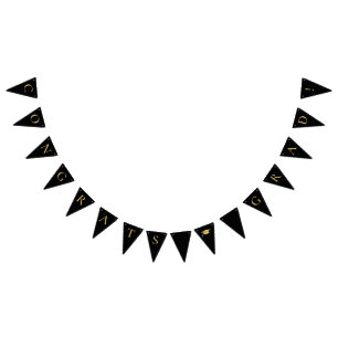 Banderines Congrats Grad Black