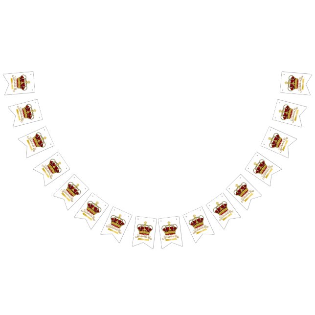 Banderines Corona del Día de la Coronación (Todo)