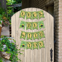 Banderines Cortesía de la suerte para los irlandeses