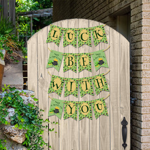 Banderines Cortesía de la suerte para los irlandeses