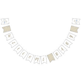 Banderines Cowboy Baby Shower Country Western Blue Boy