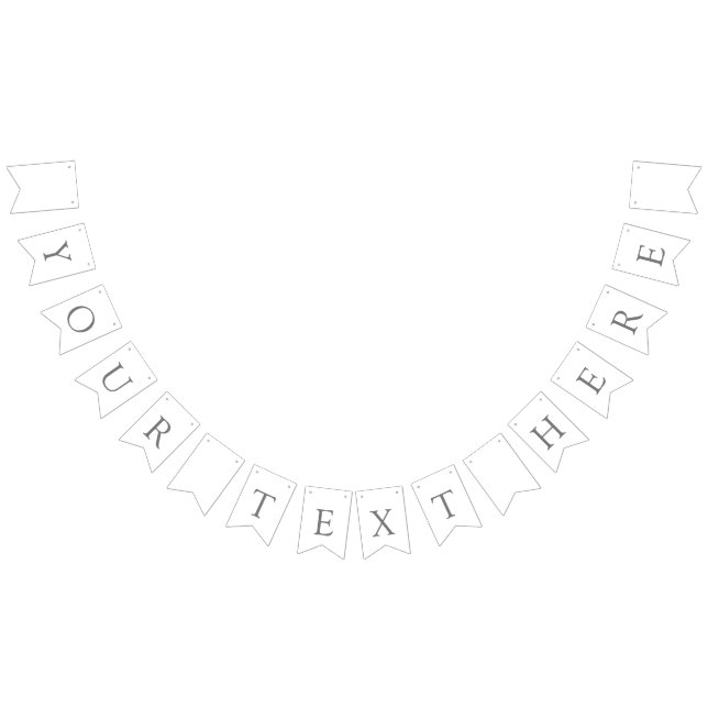 Banderines personalizados, Cola de golondrina (Todo)