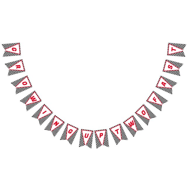 Banderines Crecer dos coches de carrera rápida niños segundo  (Todo)