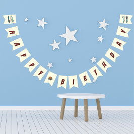 Banderines Crecer dos coches de carrera retro rápido segundo 