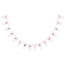 Banderines Crecer dos veloces cumpleaños