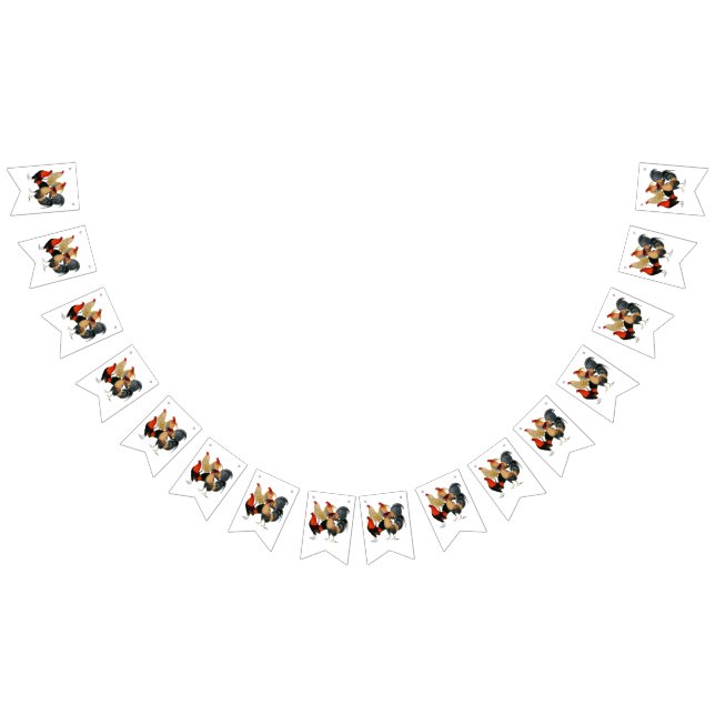 Banderines Cuatro Gamecocks (Todo)