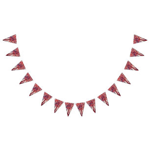 Banderines Cumpleaños 250 de América 1776-2026 Fuegos Artific
