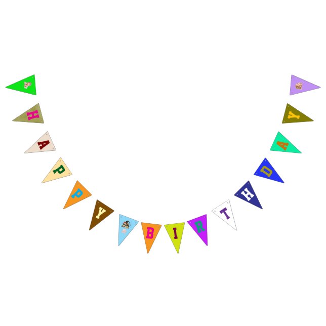 Banderines Cumpleaños de Halloween para niños (Todo)