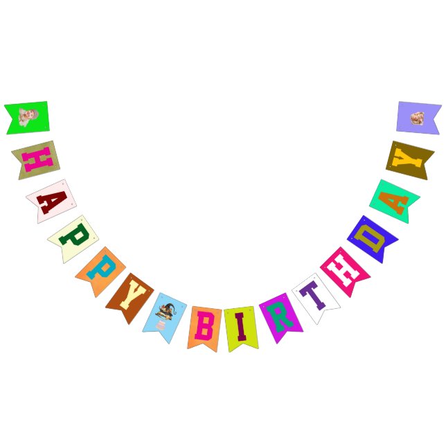 Banderines Cumpleaños de Halloween para niños (Todo)