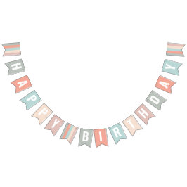 Banderines Cumpleaños de la brutalidad y la mutación del colo