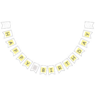 Banderines Cumpleaños de la Junta para la resolución de críme