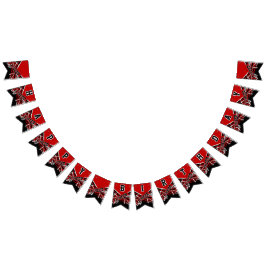 Banderines Cumpleaños del animador rojo