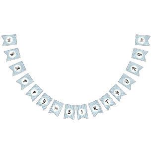 Banderines Cumpleaños del Elefante Bebé