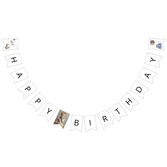 Banderines Cumpleaños del Ícono de Harry Potter (Todo)