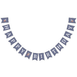 Banderines Cumpleaños del Niño Astronauta en el Espacio Exter