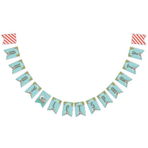 Banderines Cumpleaños del niño - Fiesta Pirata - Vamos Fiesta