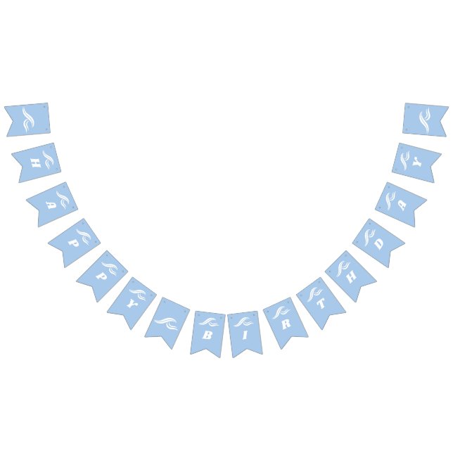 Banderines Cumpleaños del Surfing, el Grande (Todo)