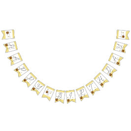 Banderines Cute Bumblebee Tan Dulce Para Ser Un Primer Cumple