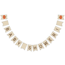 Banderines Cute Pumpkin Fall Otoño Baby Shower