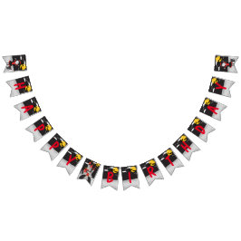 Banderines Cute Spooky Vampiro Chica Halloween Niños cumpleañ