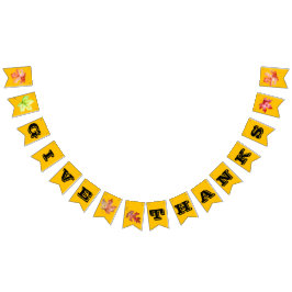 Banderines "Dar gracias" Caída/Acción de Gracias