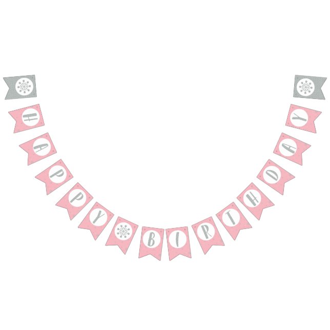 Banderines de Cumpleaños Feliz - Cumpleaños de Niñ (Todo)