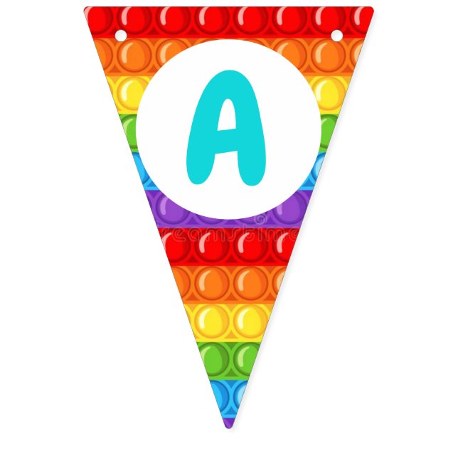 banderines de pop it (Tercera bandera)