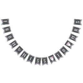 Banderines De Señorita a Señora Banner, Floral